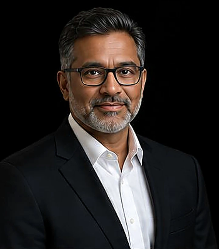 Illustrative leadership portrait